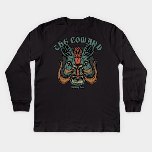 The Coward Illustration Kids Long Sleeve T-Shirt